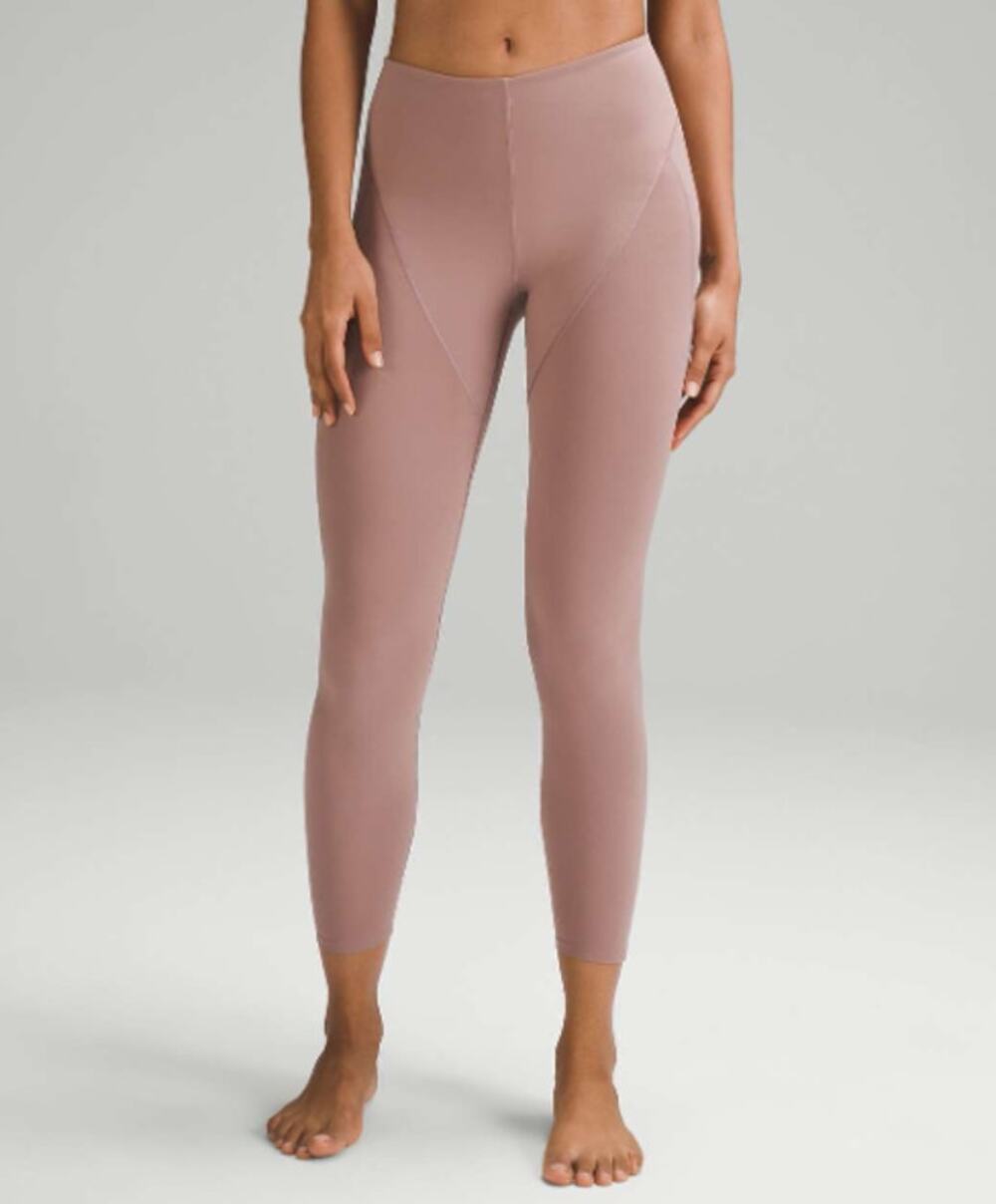 Lululemon lab Nulu Yoga Tight 25" Graphic Twilight Rose Women's 8 Spring 23
